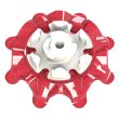 Spikes Pulsar Fast Twist Vermelho/Branco c/18