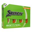 Bolas Srixon Soft Feel Brite Laranja c/12