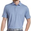 Polo Masc FootJoy Dot Geo Print