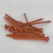 Tee Madeira 3 1/4 Laranja - Pct c/30