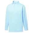 Polo Masc FootJoy Sun Protection Manga Longa