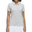 Polo Fem Adidas Ultimate Solid Manga Curta