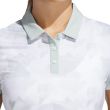 Polo Fem Adidas Printed Manga Curta