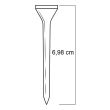 Tee Plastico Big Cup 2 3/4 PRO C/4
