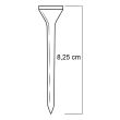 Tee Madeira 3 1/4 Laranja - Pct c/30