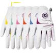 Luva Footjoy WeatherSof Fashion Amarelo Ladies