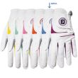 Luva Footjoy WeatherSof Fashion Azul Ladies