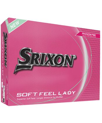 Bolas Srixon Soft Feel Lady Pink c/12