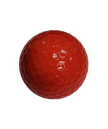 Bola Minigolfe Vermelha Avulsa