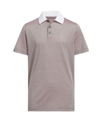 Polo Masc Infantil Adidas Listradinha