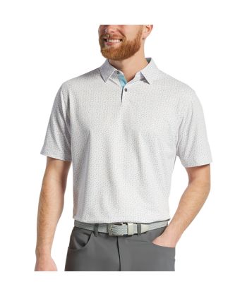 Polo Masc FootJoy Geometric Print
