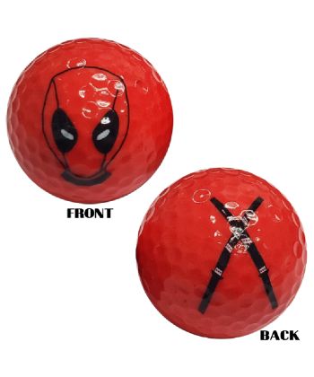 Bola Minigolfe Logo Dead Pool Avulsa