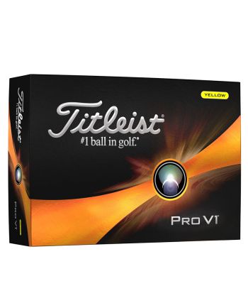 Bolas Titleist Pro V1 Amarela c/12