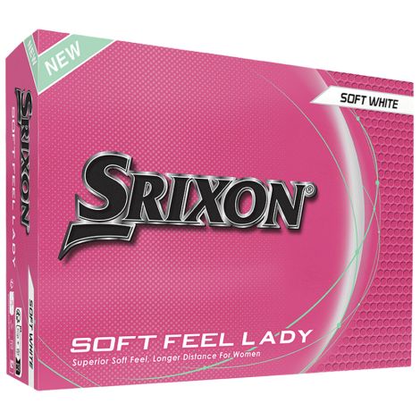 Bolas Srixon Soft Feel Lady White c/12