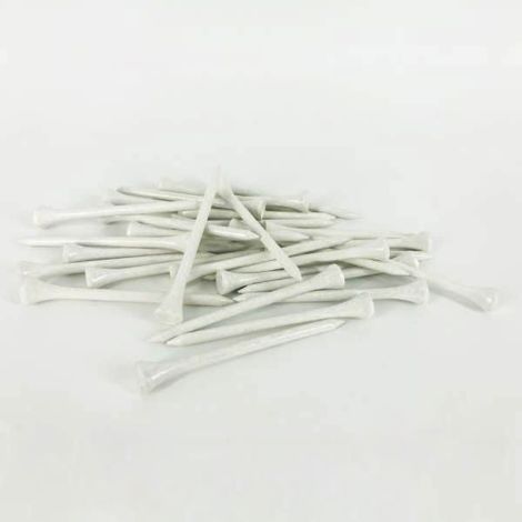 Tee Madeira 3 1/4 Branco - Pct c/30
