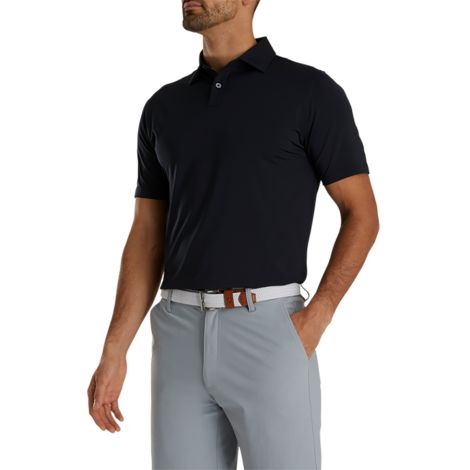 Polo Masc FootJoy Self Collar Athletic Fit