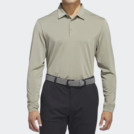 Polo Masc Adidas Core Manga Longa