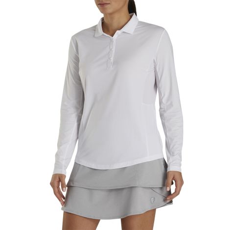 Polo Fem FootJoy Sun Protection Manga Longa