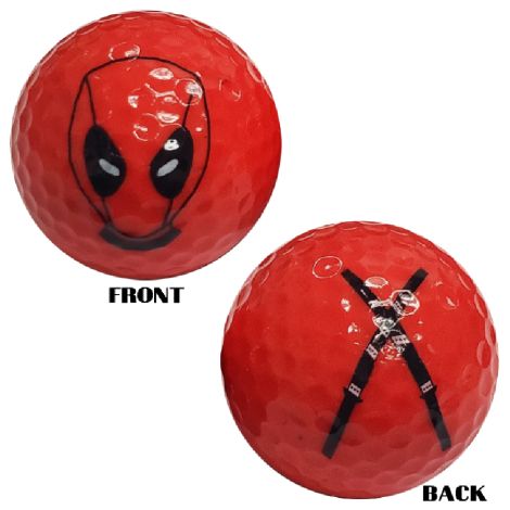 Bola Minigolfe Logo Dead Pool Avulsa