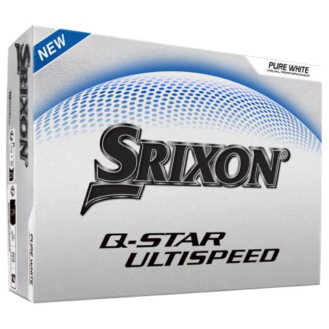 Bolas Srixon Q-Star Ultispeed White c/12