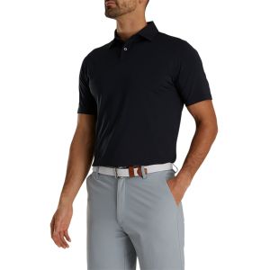 Polo Masc FootJoy Self Collar Athletic Fit